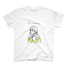 しみじみ　しじみのgirl スタンダードTシャツ