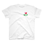 YOSHIKO_SAWAMURAの2020ss"Tulips" スタンダードTシャツ