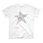 Gutchee ProjectsのCircular dot star_tsc02 スタンダードTシャツ