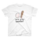 スズナのLet's play baseball Regular Fit T-Shirt