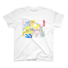 岡本なう - okamoto now -のピンズMen（ぴんずめん・PinsMen） Regular Fit T-Shirt