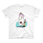 天使のやすらぎのほろ酔いこんこん スタンダードTシャツ