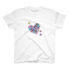 MAGDALENAのlove your bones(multi color) スタンダードTシャツ