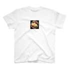 chamysanのhappy heart Regular Fit T-Shirt