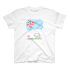 SHIHOの晴れた日はポカポカ気持ちが良いにゃん スタンダードTシャツ