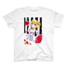 ぺちゃの ○。銀狐堂。○ のチェリー娘 スタンダードTシャツ