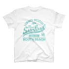 【公式】まるいねこのSurfing ～ Vintage style ～ Regular Fit T-Shirt