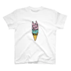 キヨのモノのとろけるネコサン Regular Fit T-Shirt