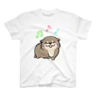 tattsun_の使いやすいカワウソさん スタンダードTシャツ