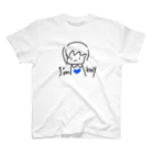 kinacoya*のおとこのこ スタンダードTシャツ