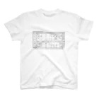 言語系グッズを作ってみるショップのIPA子音表（黒字） Regular Fit T-Shirt