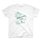 MAX99%OFFのSALE MAX99%OFF 夏のハイビスカス スタンダードTシャツ