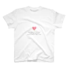 shop✴︎クリスチャングッズのIコリント13:13 最後まで残るのは、信仰・希望・愛です スタンダードTシャツ