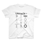 YaMaのUnicycle スタンダードTシャツ