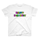 ひなたぼっこのHAPPY BIRTHDAY(カラーver) スタンダードTシャツ