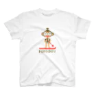 KEIHAMMのニコニコ Popo boy  スタンダードTシャツ