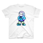 POGSのパーカードクロくん(2Pカラー) スタンダードTシャツ