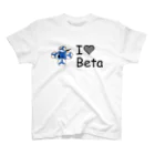 おーちゃんずドローンStoreのI LOVE BETA. スタンダードTシャツ