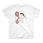 HappyGorillaのハッピーゴリラ　テニスしよう スタンダードTシャツ