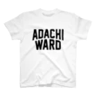 JIMOTOE Wear Local Japanの足立区 ADACHI WARD スタンダードTシャツ