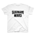 JIMOTO Wear Local Japanの杉並区 SUGINAMI WARD スタンダードTシャツ