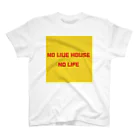 mizutomiのNO LIVE HOUSE NO LIFE スタンダードTシャツ