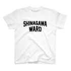 JIMOTOE Wear Local Japanの品川区 SHINAGAWA WARD スタンダードTシャツ