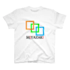 アトリエヱキパのmIyazakI(宮崎) スタンダードTシャツ