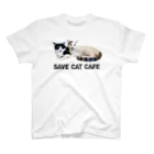 SAVE CAT CAFEのチッチとトット Regular Fit T-Shirt