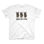 SAVE CAT CAFEのクロスケ Regular Fit T-Shirt