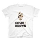 ats084のCOSHI-BROWN スタンダードTシャツ