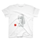 京都の魔雑貨堂の真珠の耳飾りの少女👓 Regular Fit T-Shirt