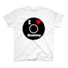 0965 brandのI love Busking  Regular Fit T-Shirt