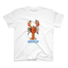 taplinの「LOBSTER」 スタンダードTシャツ