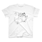 喫茶　シロクマの猫のおてがみ Regular Fit T-Shirt