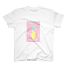 インコデザインのサザナミインコ　クリームイノ スタンダードTシャツ