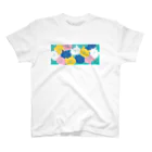 フカツ マリエのパラパラクマ　レトロカラー3gr スタンダードTシャツ