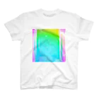 NEON LIGHT STARSのsparkle star テクノの人のよう スタンダードTシャツ