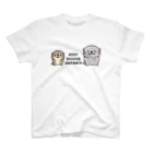 tattsun_のカワウソさん Social Distance スタンダードTシャツ