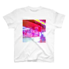 NEON LIGHT STARSのAPPLE NEON マシカク スタンダードTシャツ