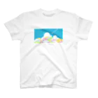 のぐちさきの入道雲とひこうき雲 Regular Fit T-Shirt