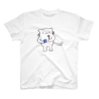 kisyaの歯みがきするねこ Regular Fit T-Shirt