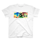 5つ葉クローバーの息子の作品と5のコラボ Regular Fit T-Shirt