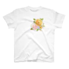 saori*のイエローローズブーケ Regular Fit T-Shirt