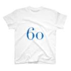 ふしめTシャツの60歳のふしめ (Blue) Regular Fit T-Shirt