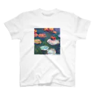 ノザキ-Nozakiの名画を楽しむてんとう虫〜水面の絵画〜 Regular Fit T-Shirt