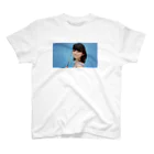 森田涼花のLight blue Regular Fit T-Shirt