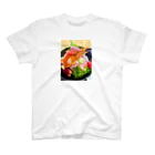 おいしい食べ物のおいしい海鮮丼 Regular Fit T-Shirt