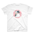 あめだまの腐女子の猫二田さん２ スタンダードTシャツ