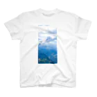 リンの工作室の雲と森と街　空 スタンダードTシャツ